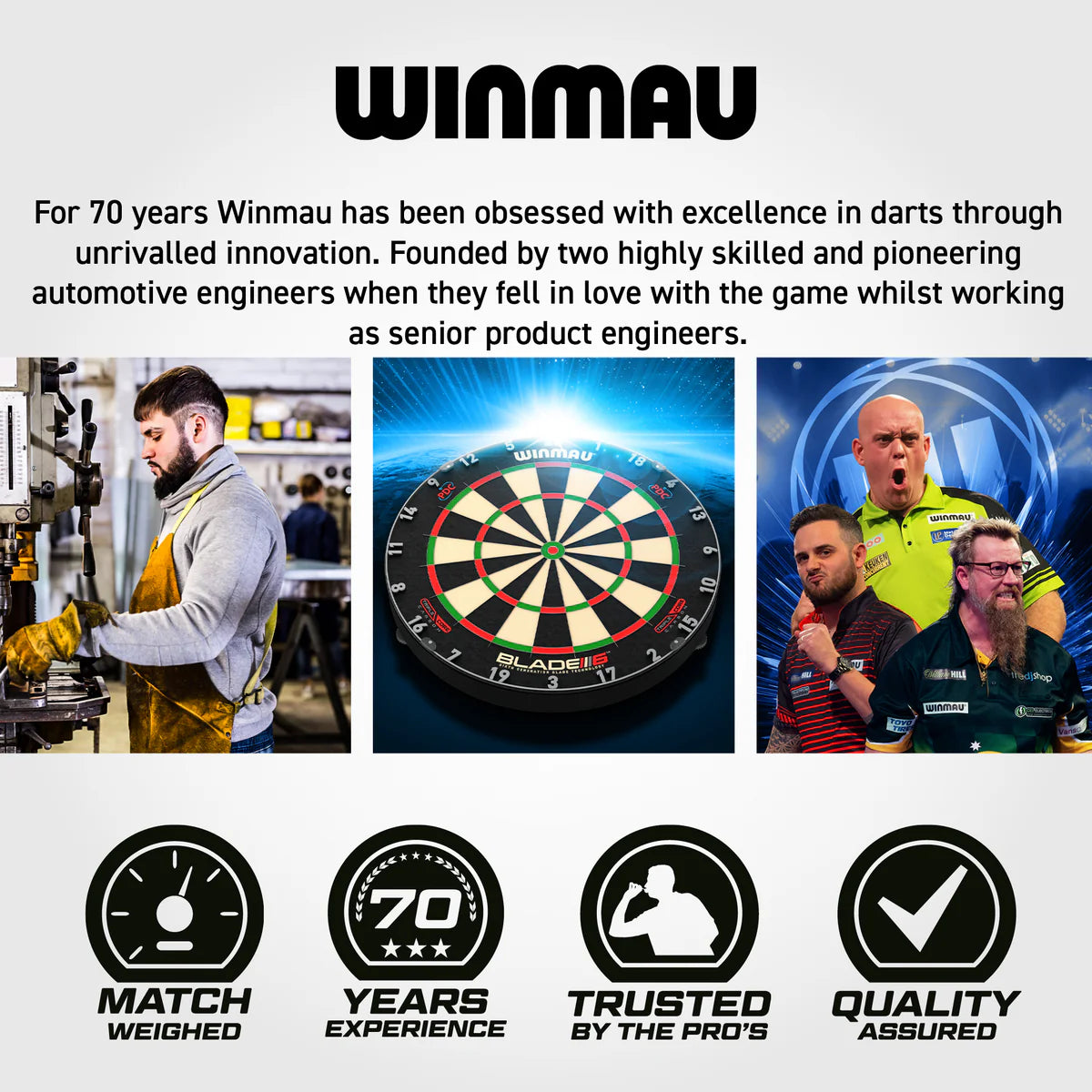 Lunaris Switch Point Darts - Parallel | Winmau