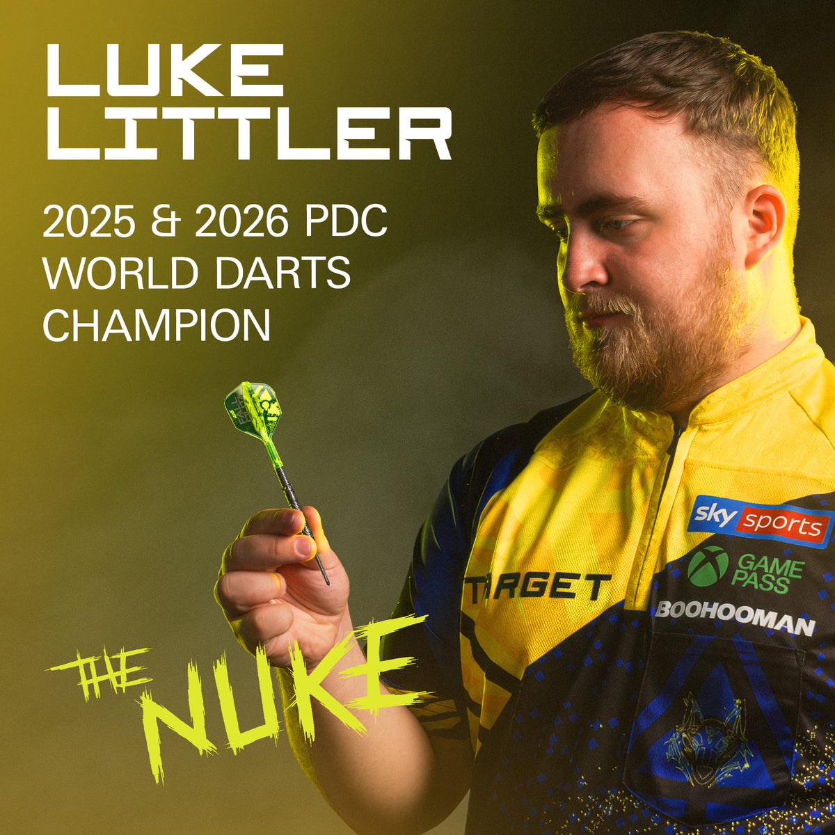 Luke Littler Fallout SP Steel Tip Darts | Target