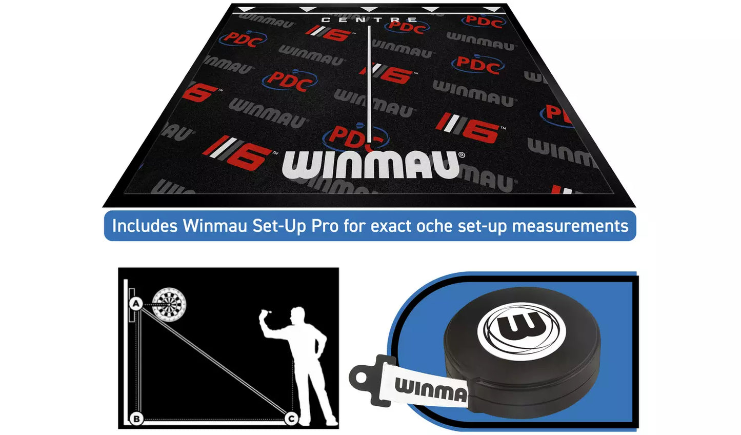 Compact Pro Portable Dart Mat | WInmau