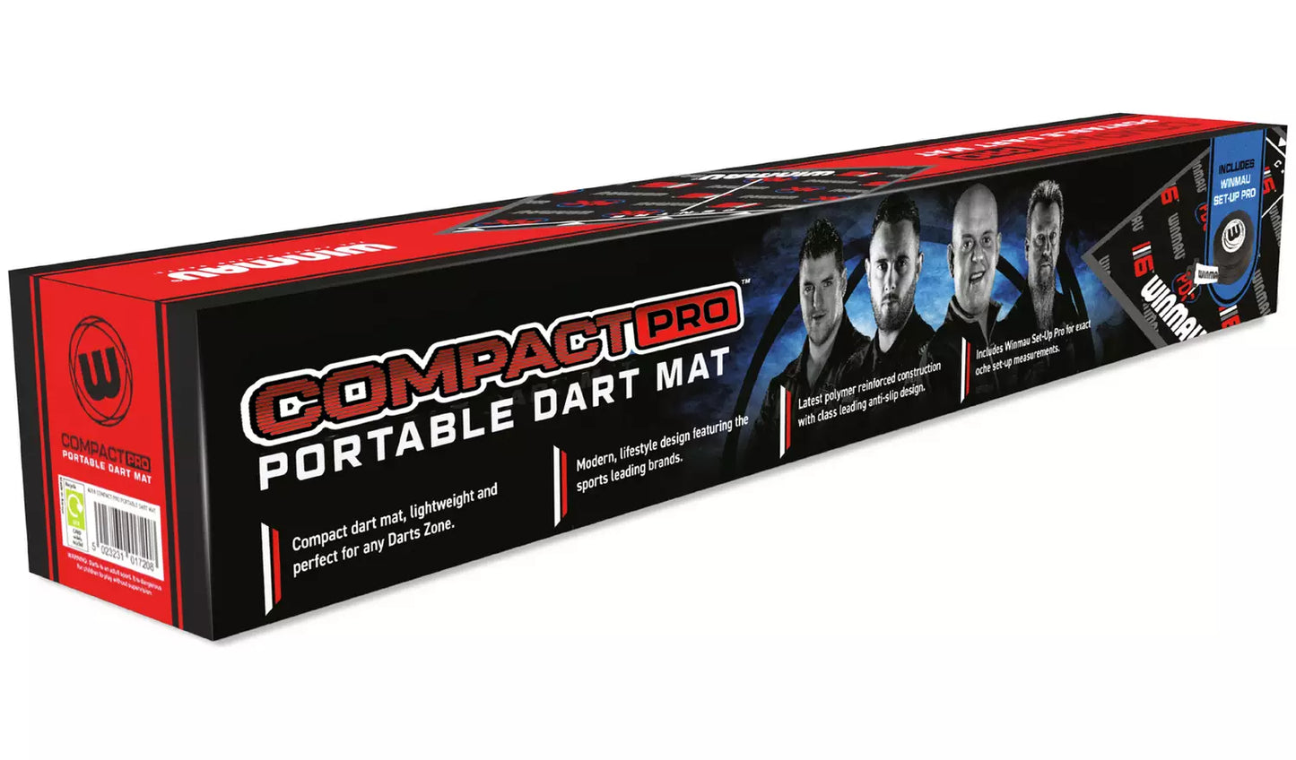 Compact Pro Portable Dart Mat | WInmau