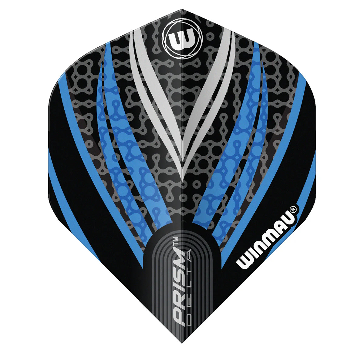 Prism Delta Black, White & Blue Flights | Winmau