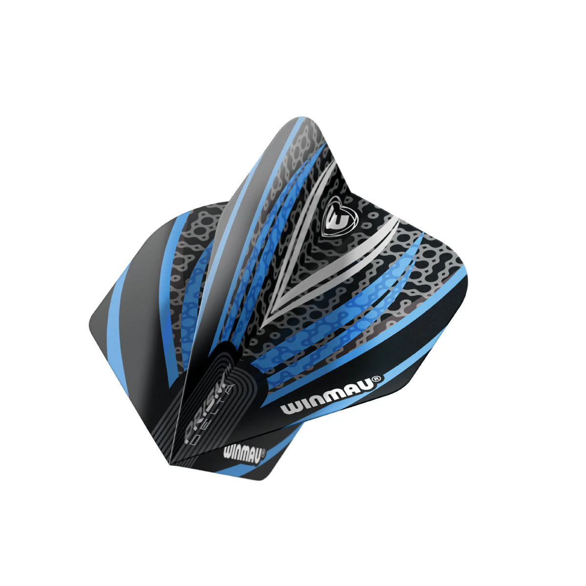 Prism Delta Black, White & Blue Flights | Winmau