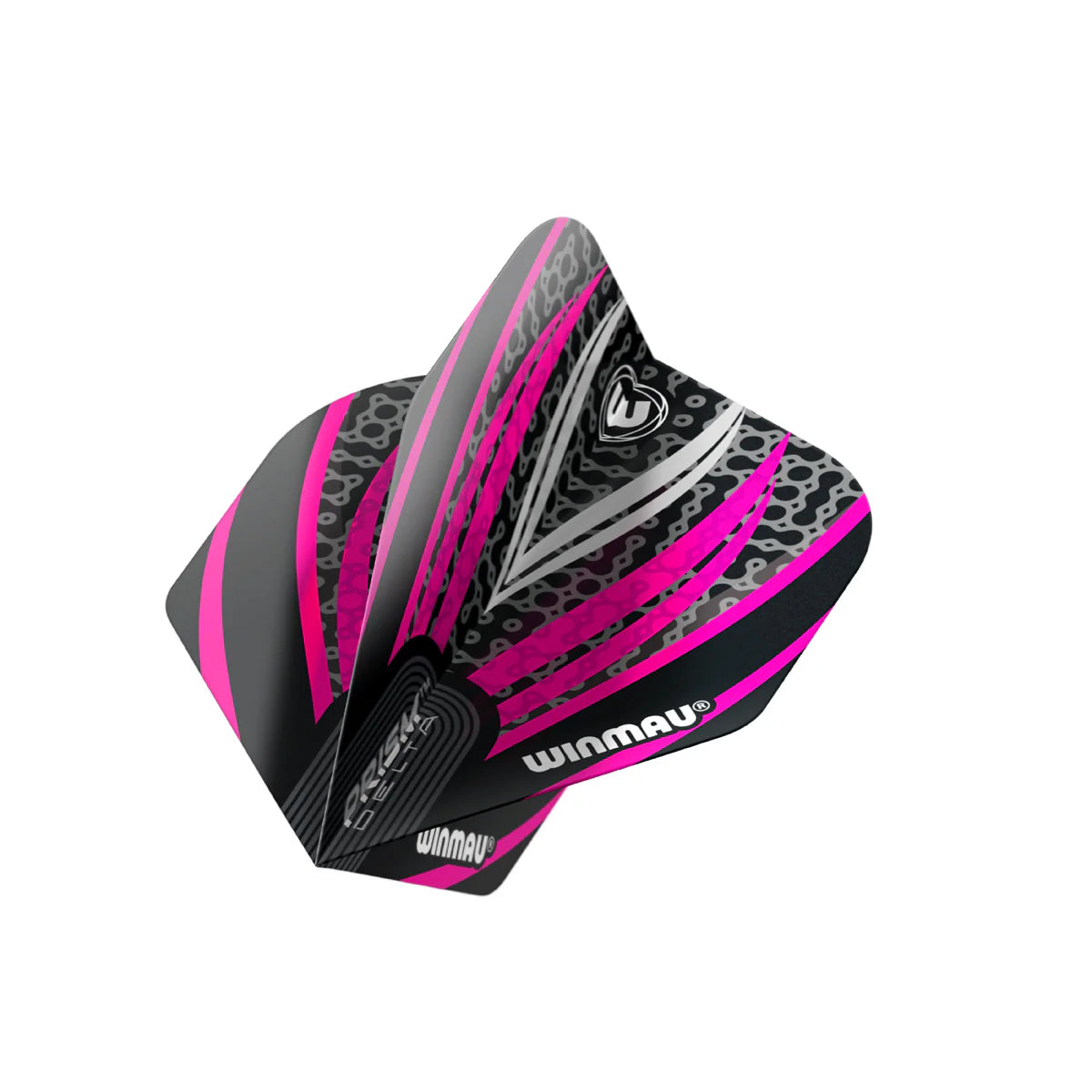 Prism Delta Black, White & Pink Flights | Winmau