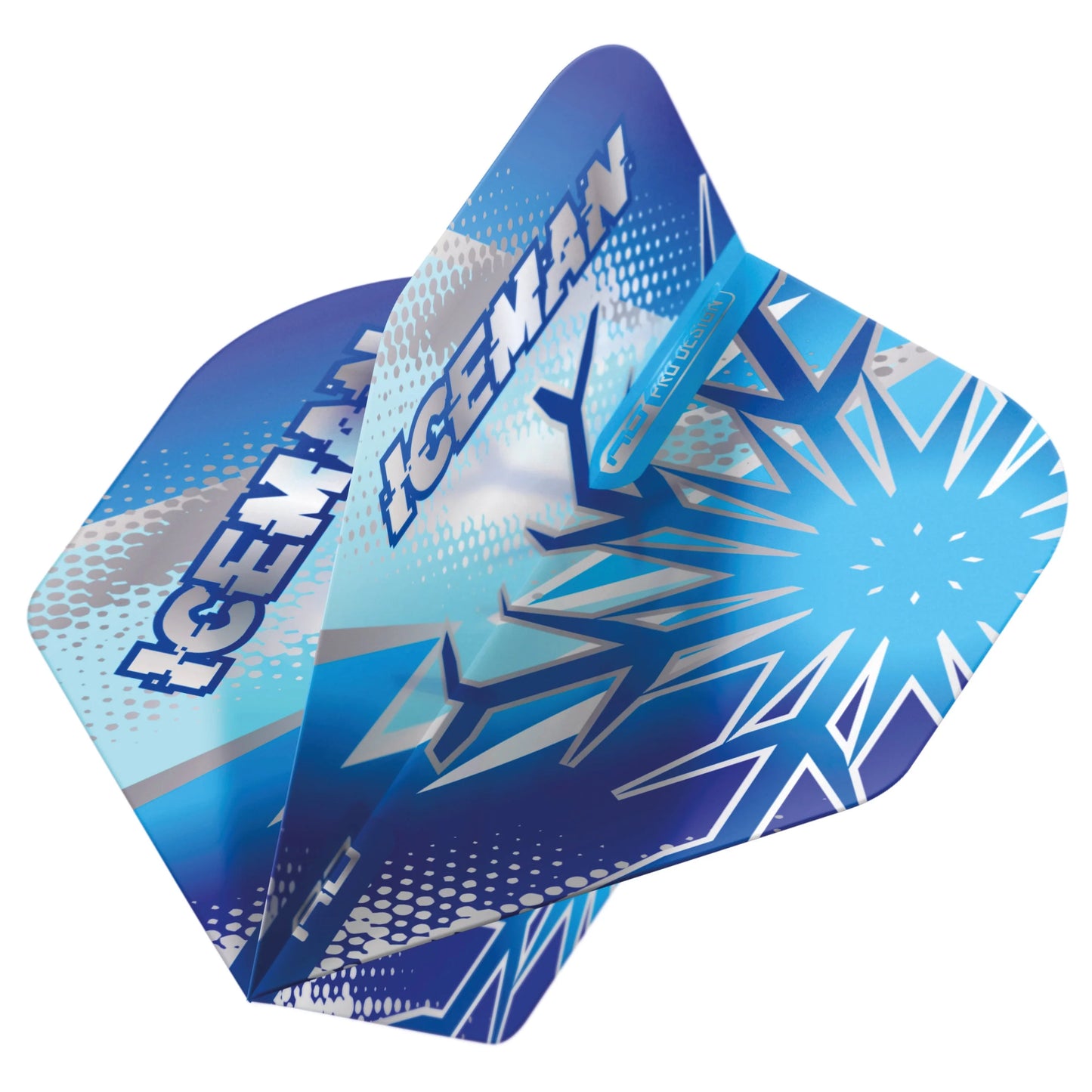 Gerwyn Price Blue Flake Hardcore Premium Standard Dart Flights | Red Dragon