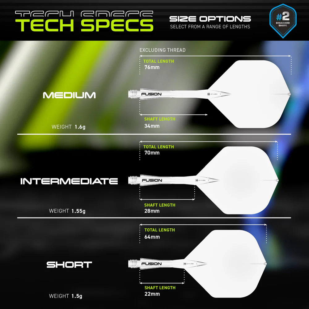 Fusion Integrated Shaft & Flight Clear | Winmau