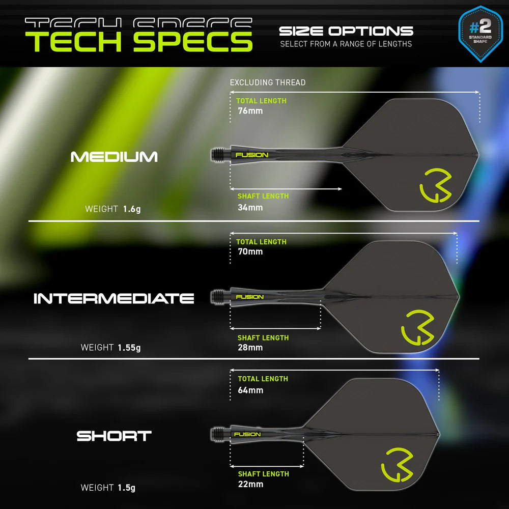 Fusion Integrated Flight & Shaft MVG | Winmau