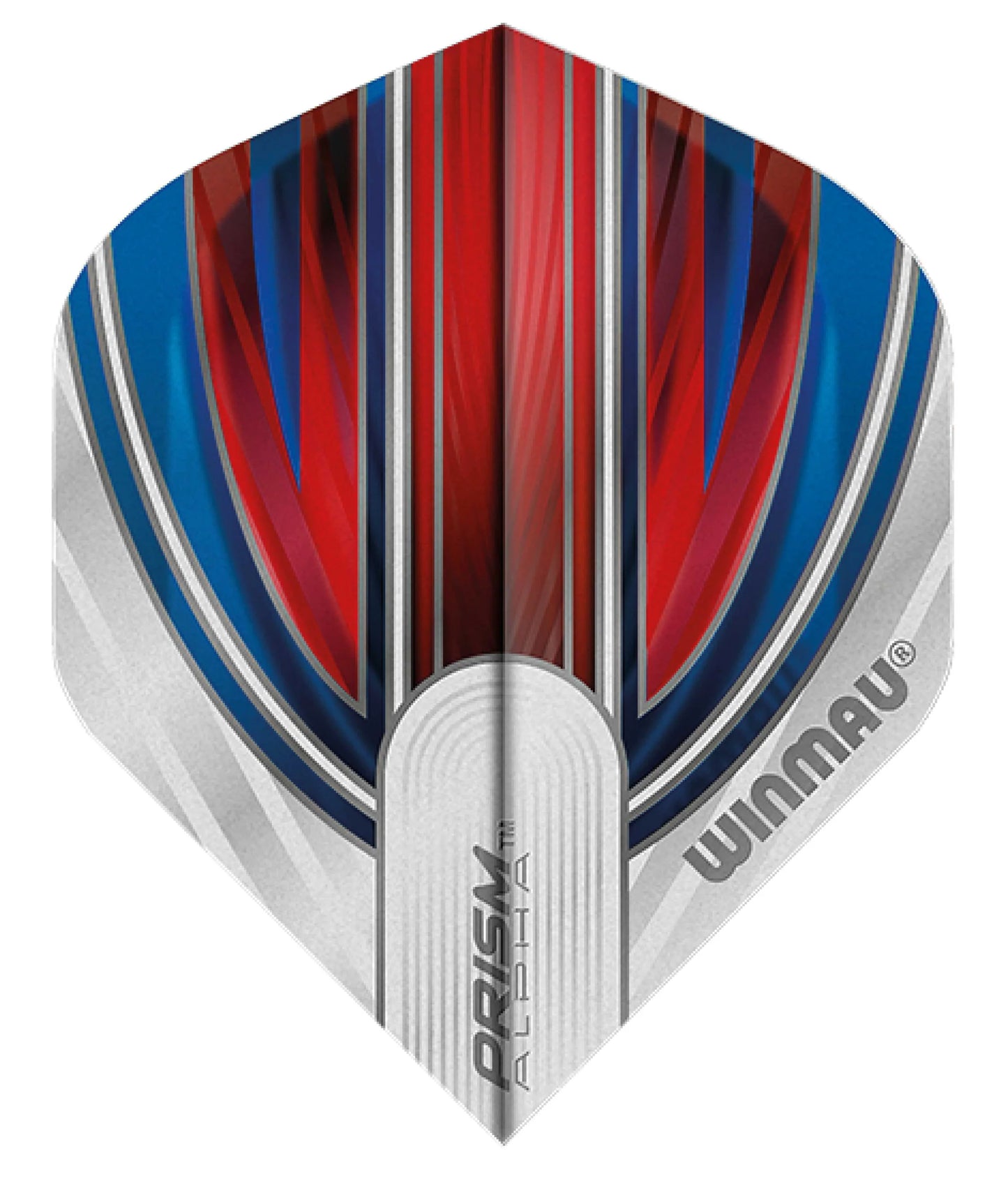 Prism Alpha Red & Blue Standard Dart Flights | Winmau