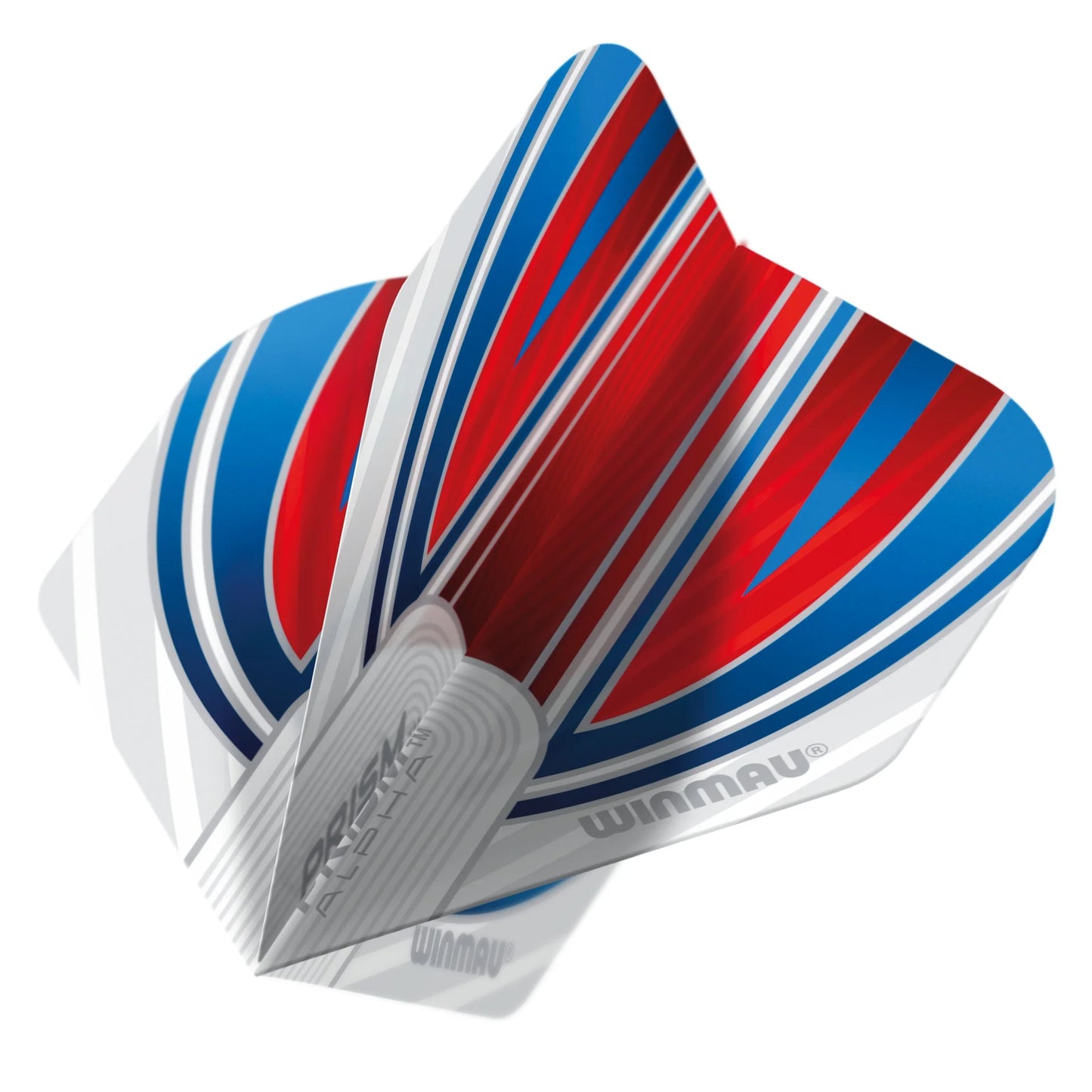 Prism Alpha Red & Blue Standard Dart Flights | Winmau