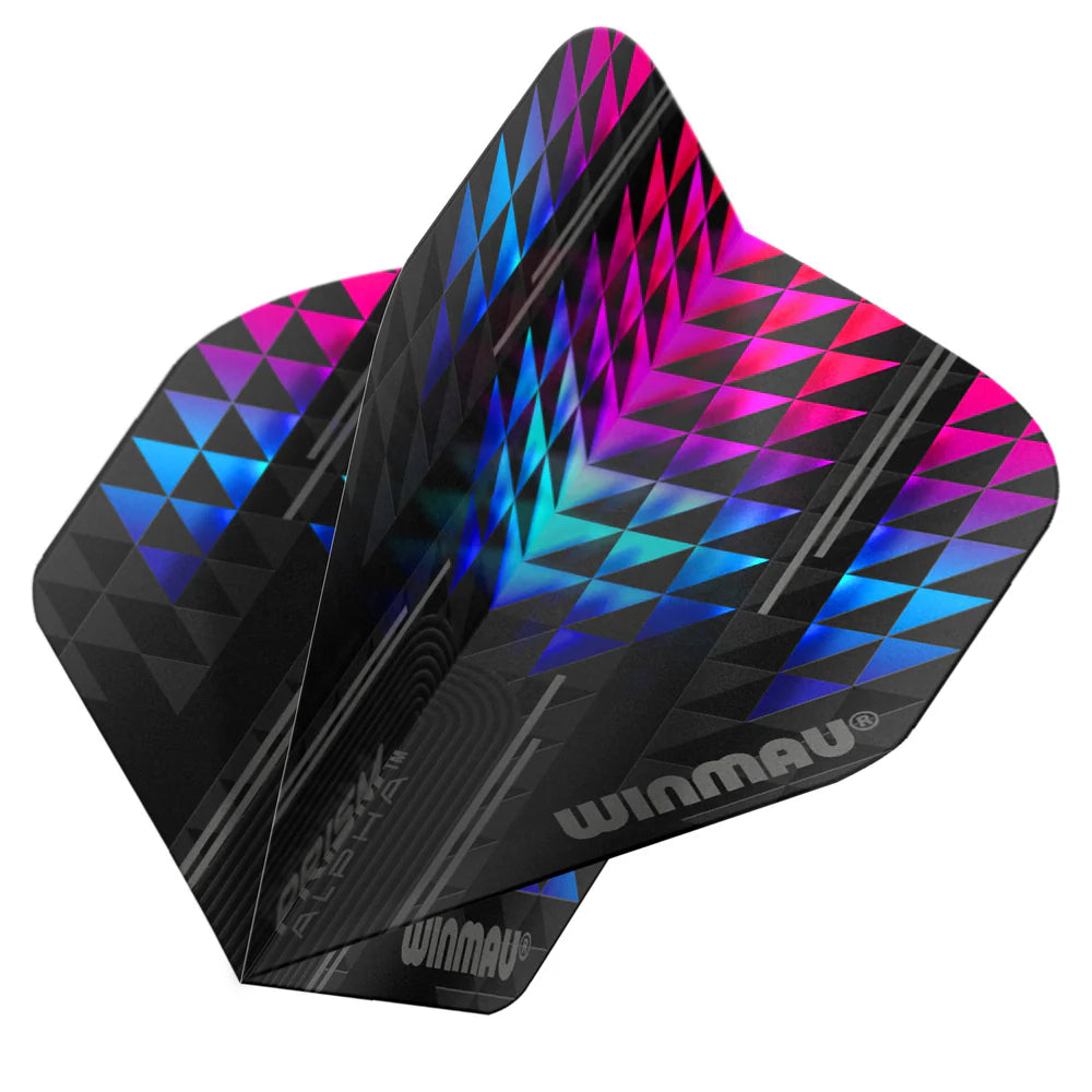 Prism Alpha Pink & Blue Standard Flights | Winmau