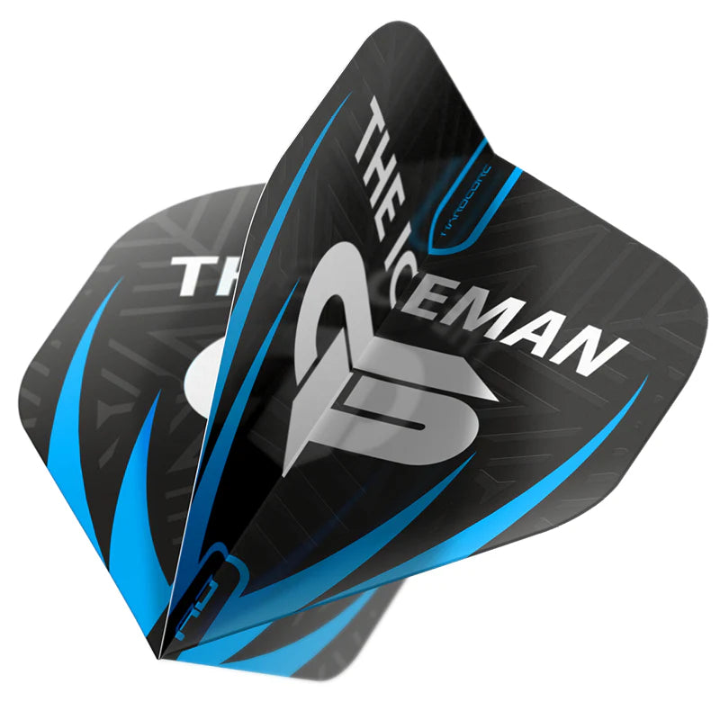 Gerwyn Price Black, White & Grey Logo Flights | Red Dragon