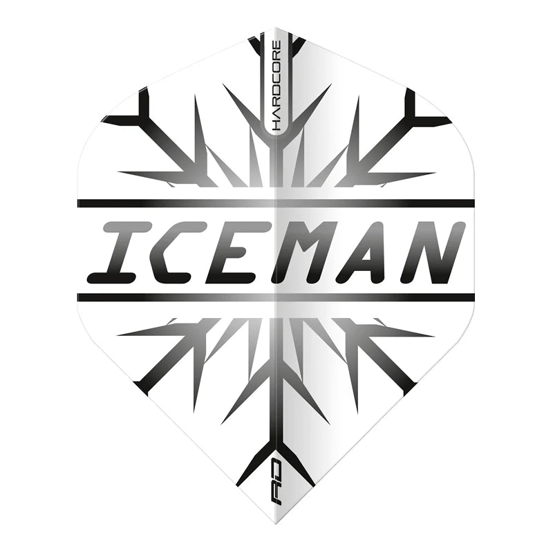 Gerwyn Price Black Snowflake Hardcore Flights | Red Dragon