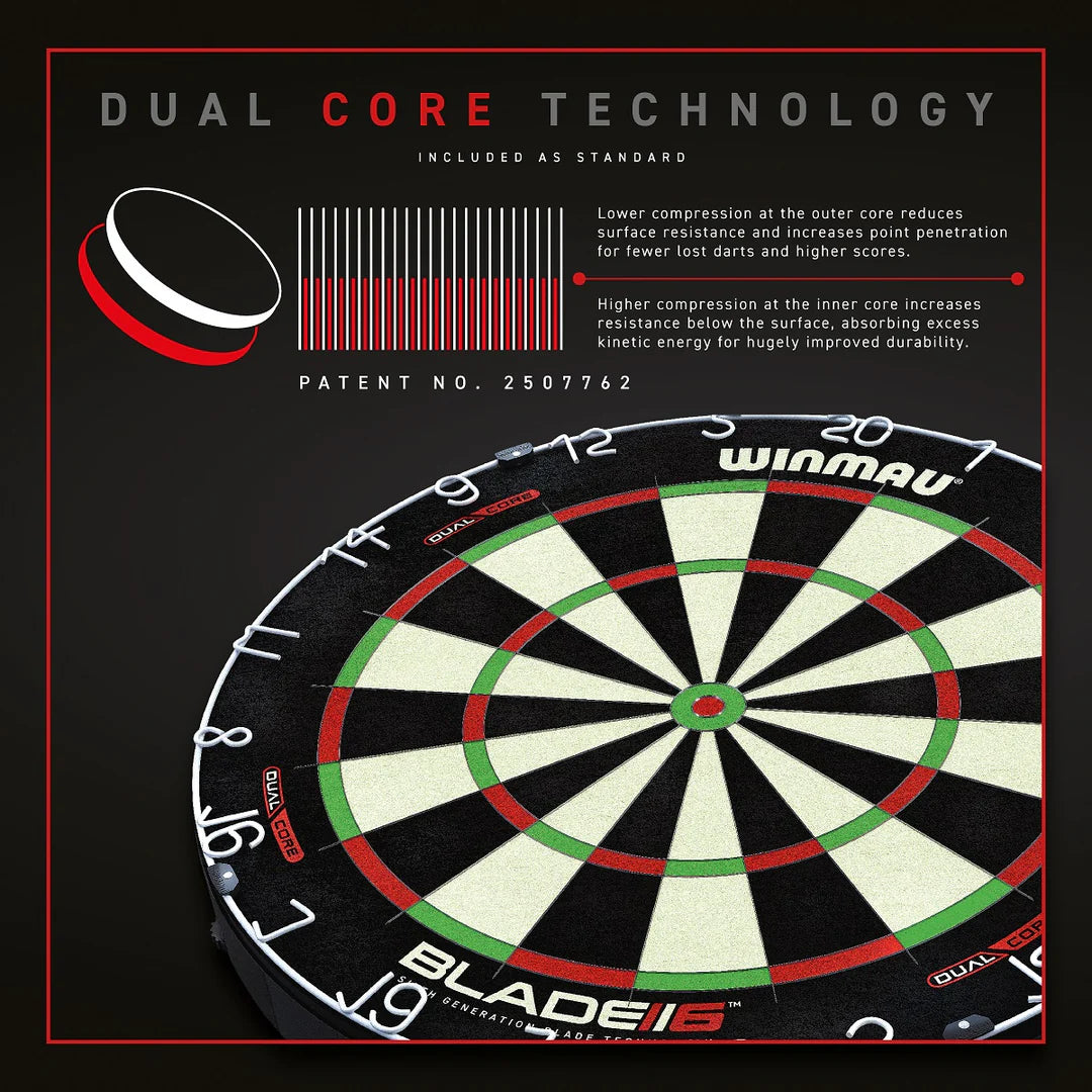 Blade 6 Deuol Graidd | Winmau