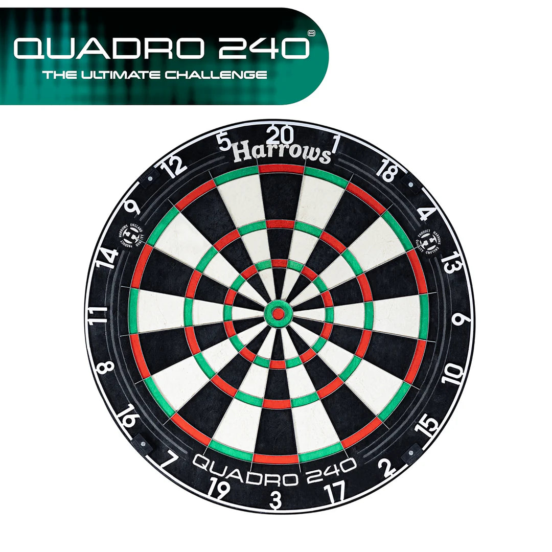 Bwrdd Dartiau Quadro 240 | Harrows