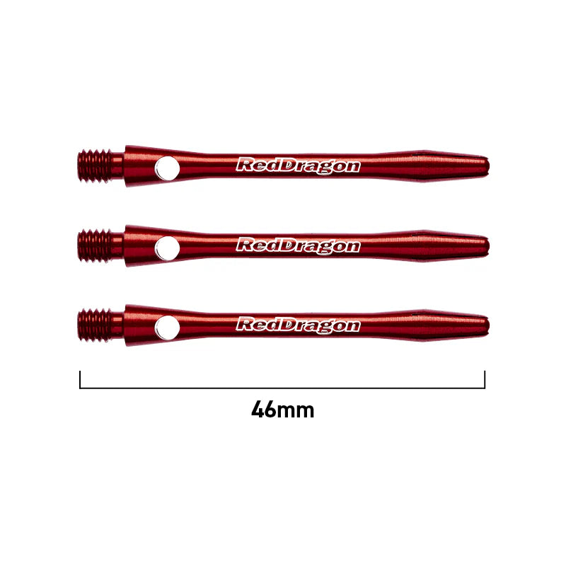 Laser Etched Aluminium Shafts | Red Dragon