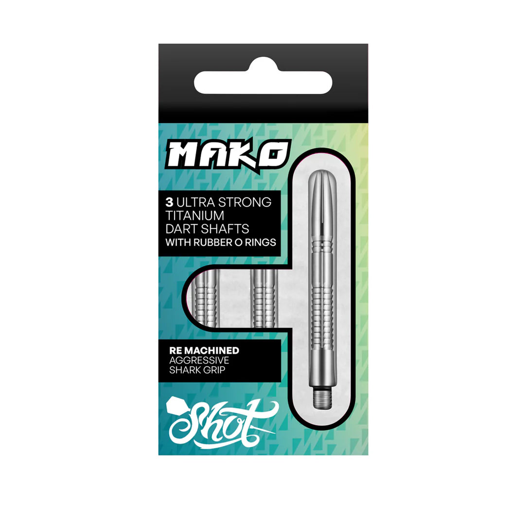 Mako Titanium Dart Shafts | Shot