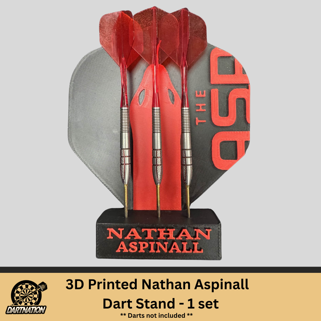 3D Printed Nathan Aspinall Dart Stand | Dart Nation