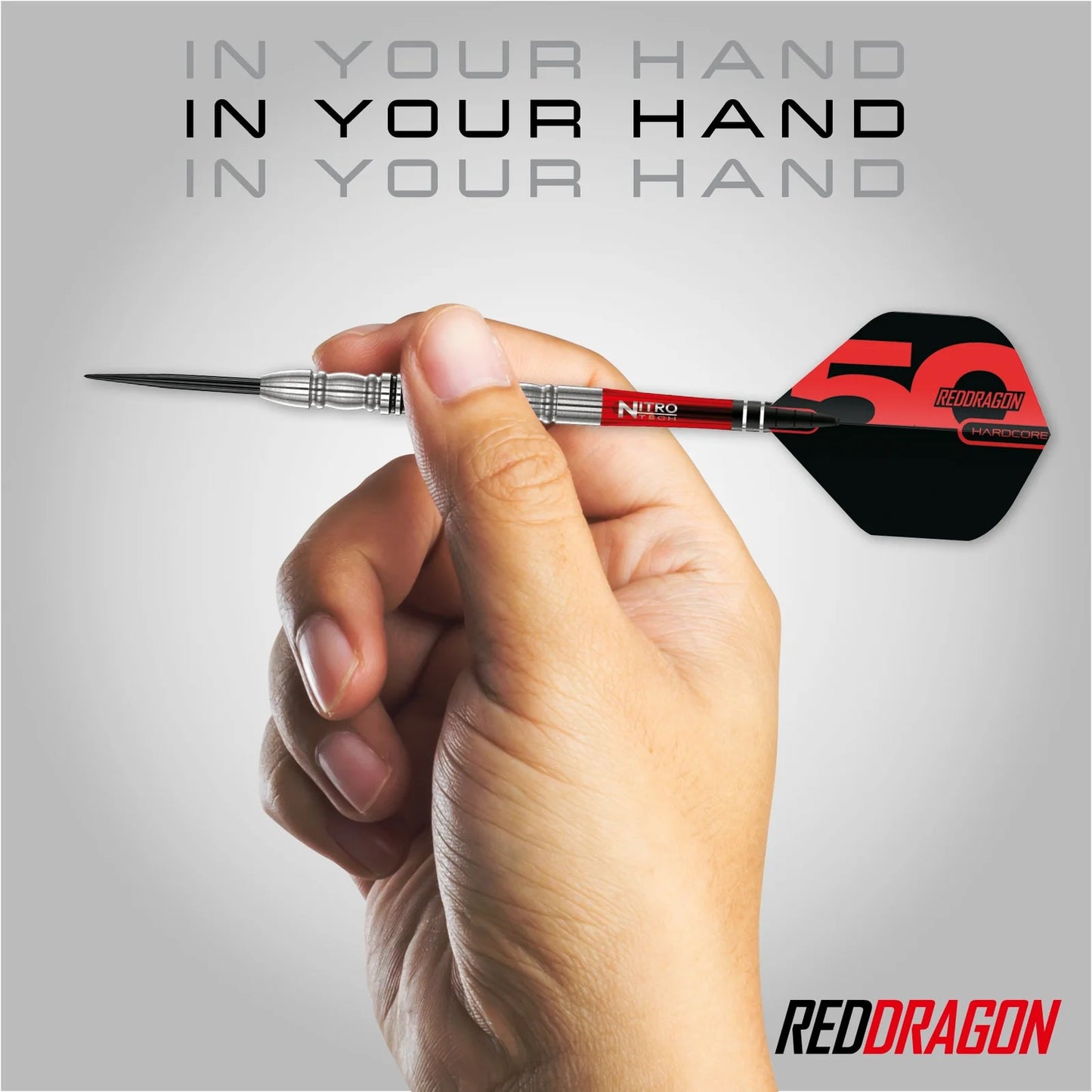 50th Anniversary Collection - Penetrator 4 Steel Tip Darts | Red Dragon