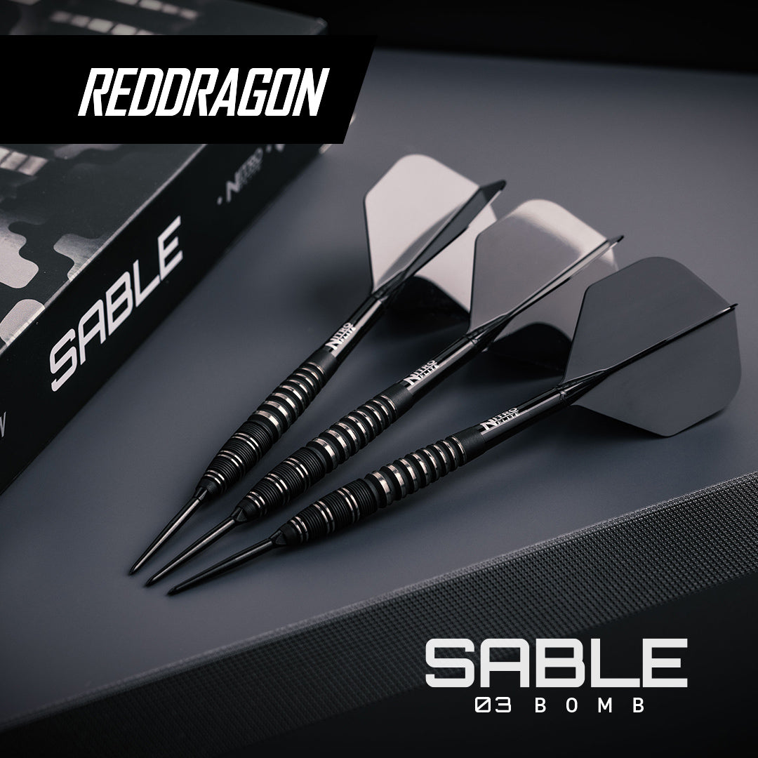 Sable 03 Bomb Switch Point Darts | Red Dragon