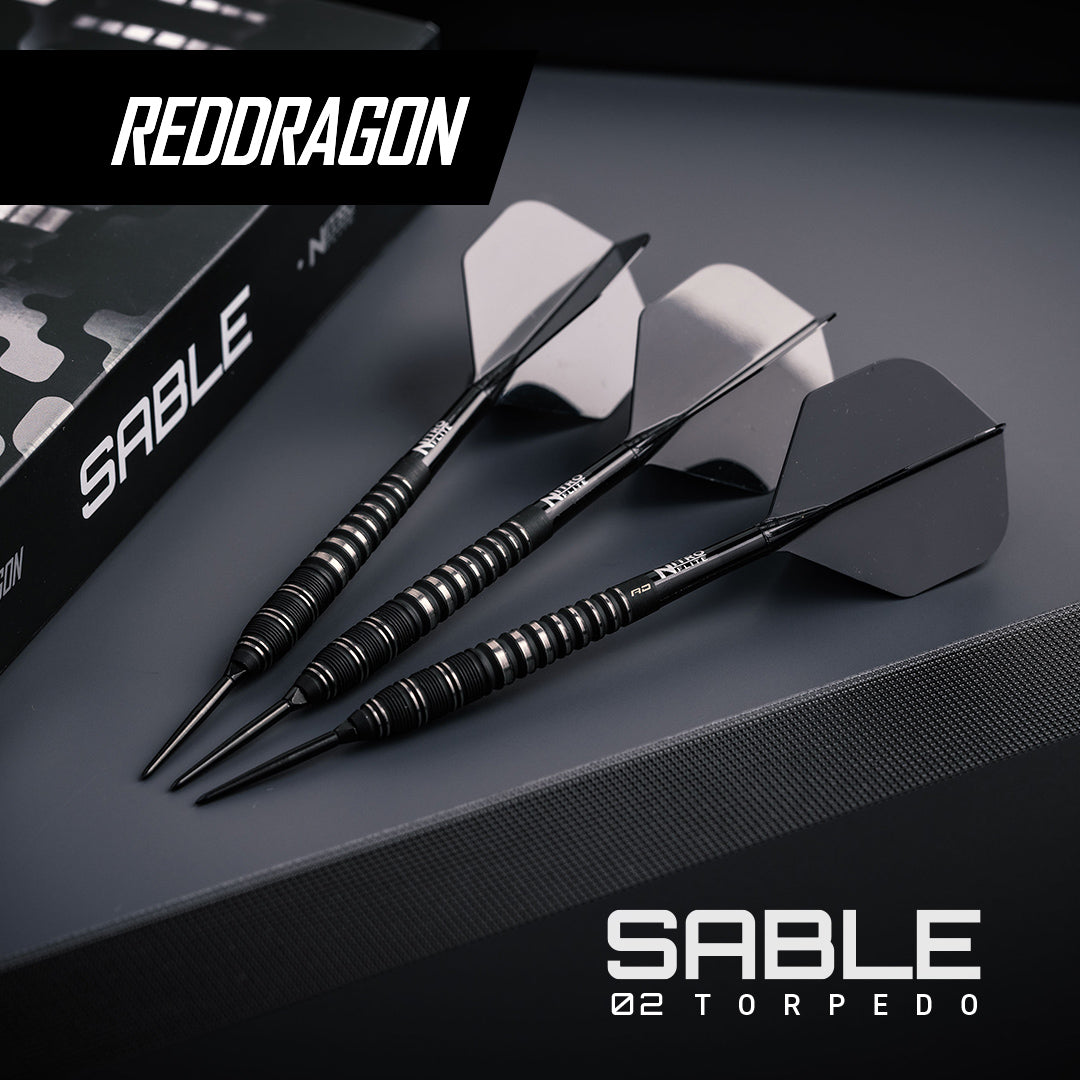 Sable 02 Torpedo Switch Point Darts | Red Dragon