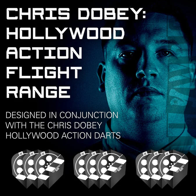 Chris Dobey Hollywood Action Pro Ultra No6 Flights - 3 Sets | Target