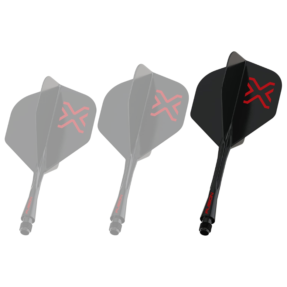 Blade X - Fusion #2 Integrated Flight & Shaft Black | Winmau