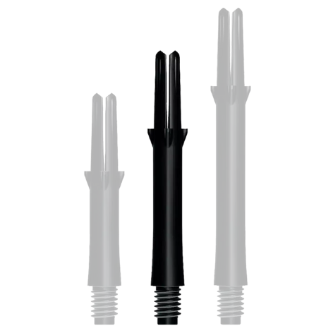 L-Shaft - Straight Locked - Black | L-Style