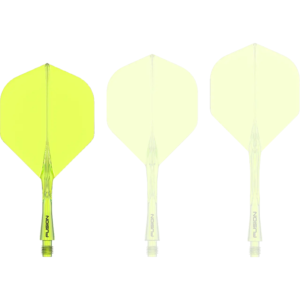Fusion Integrated Flight & Shaft Yellow | Winmau