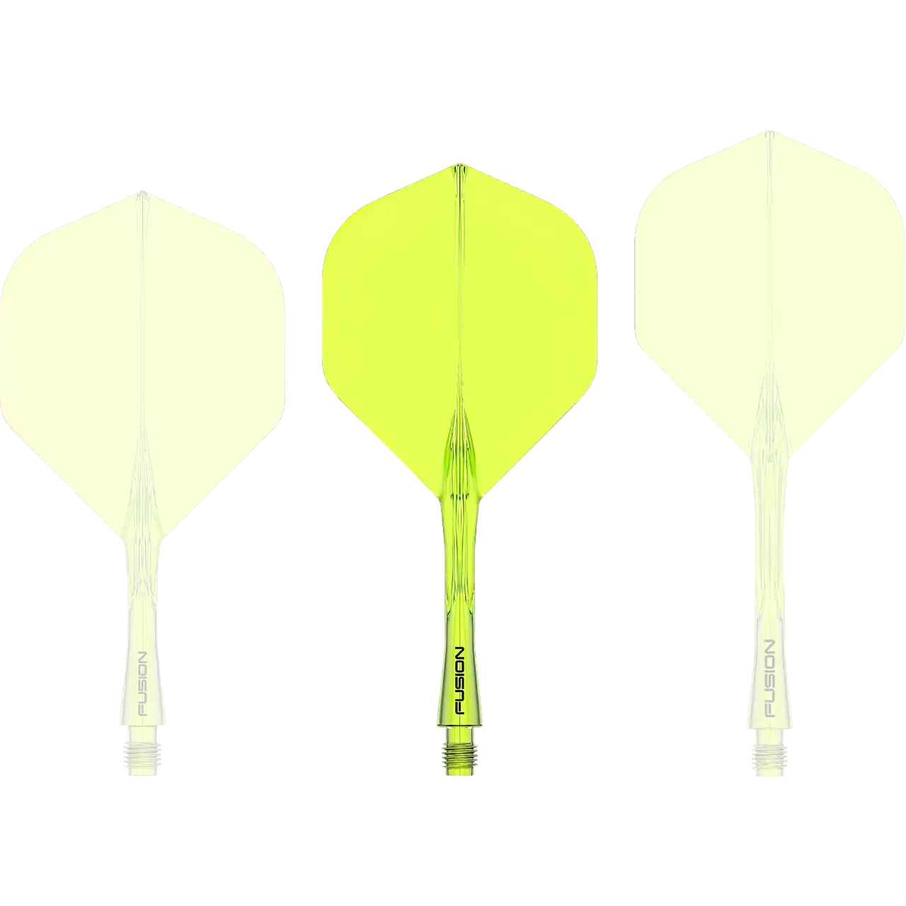 Fusion Integrated Flight & Shaft Yellow | Winmau