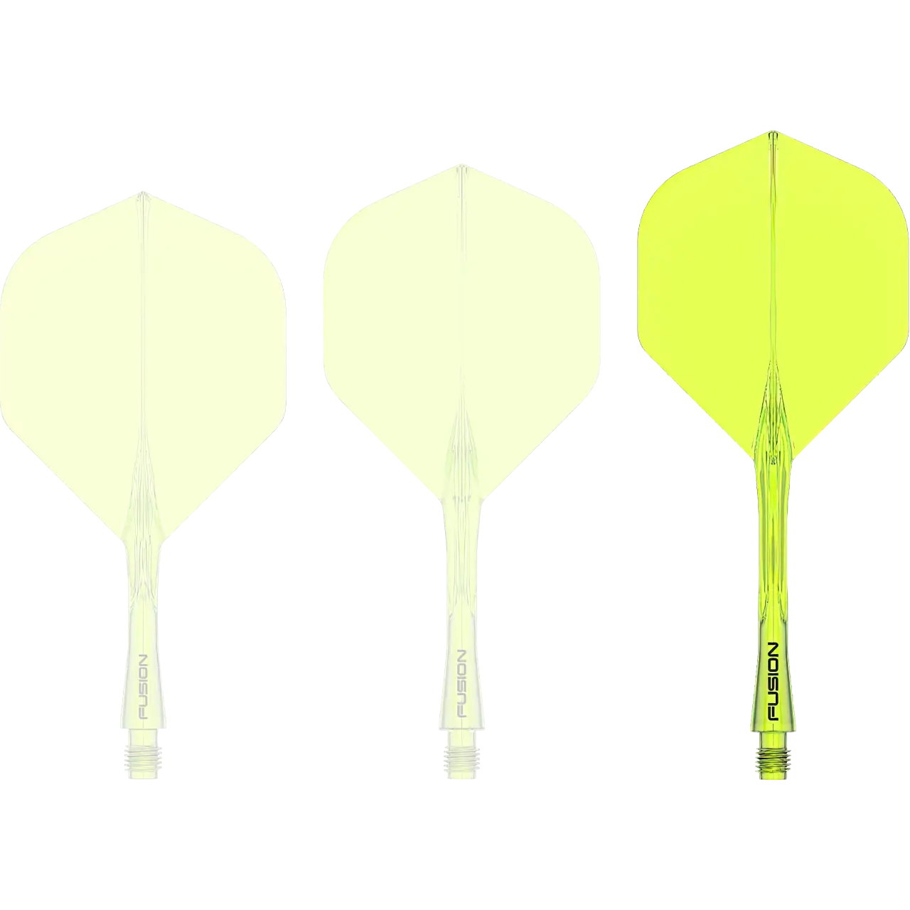 Fusion Integrated Flight & Shaft Yellow | Winmau