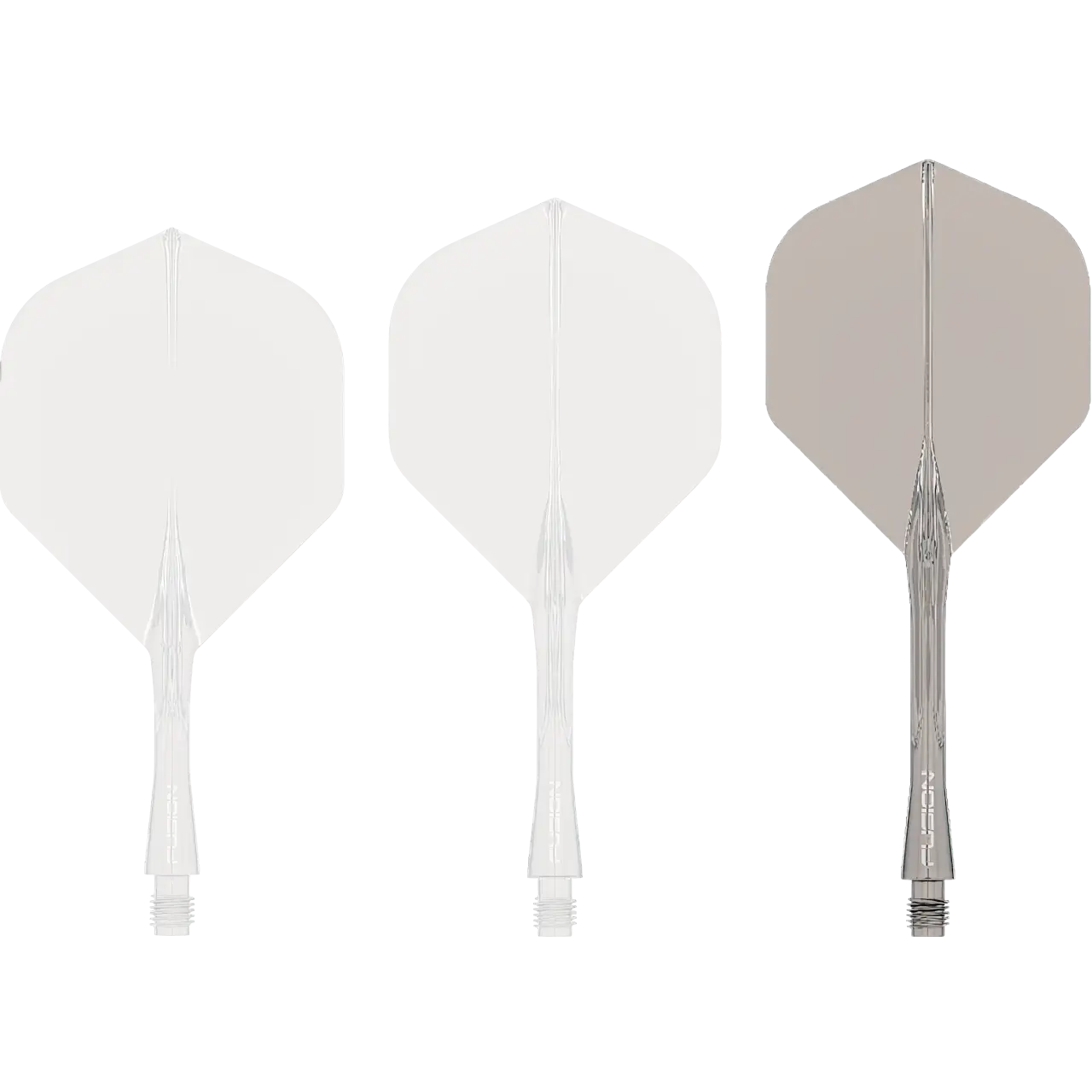Fusion Integrated Flight & Shaft Grey | Winmau