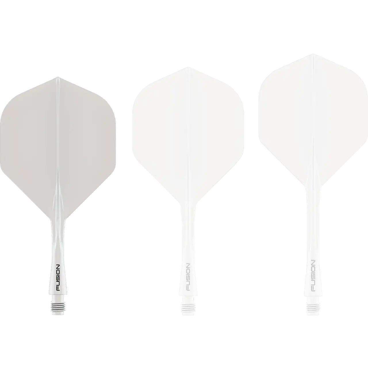 Fusion #2 Hedfan a Siafft Integredig Gwyn | Winmau