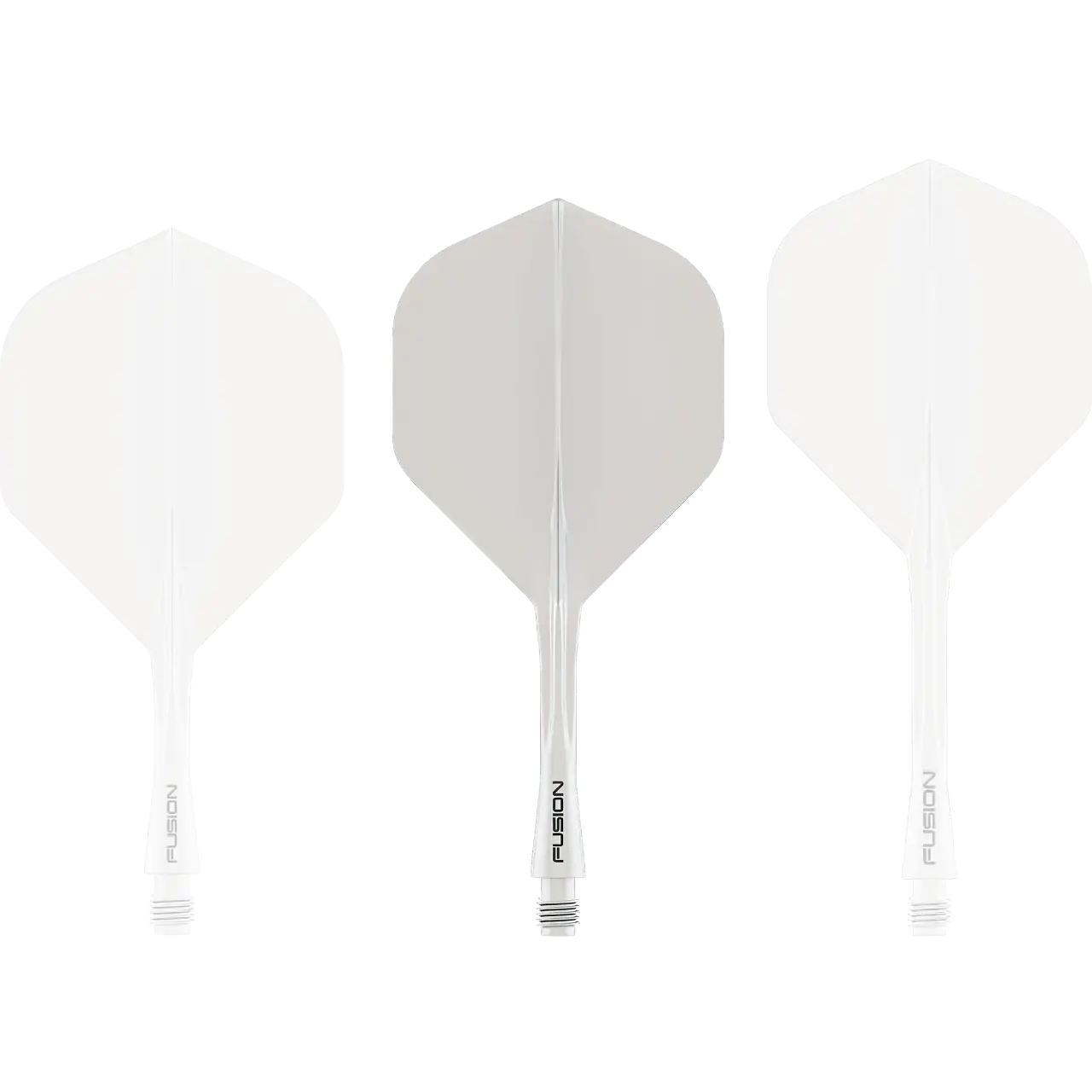Fusion #2 Hedfan a Siafft Integredig Gwyn | Winmau
