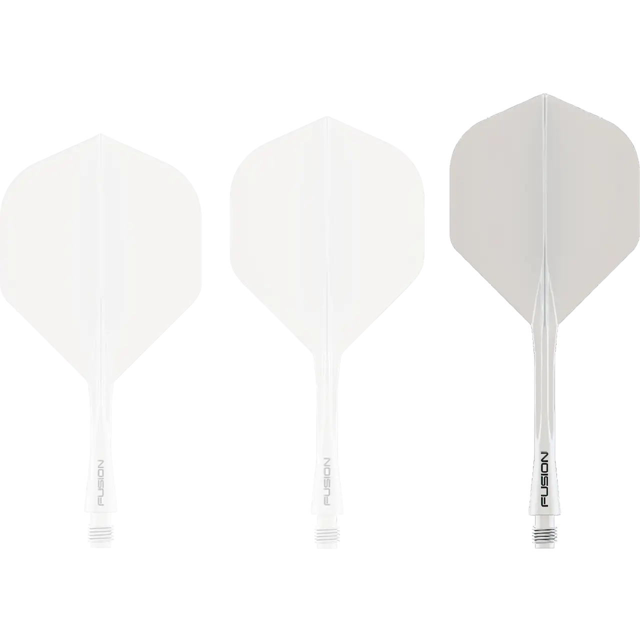 Fusion #2 Hedfan a Siafft Integredig Gwyn | Winmau