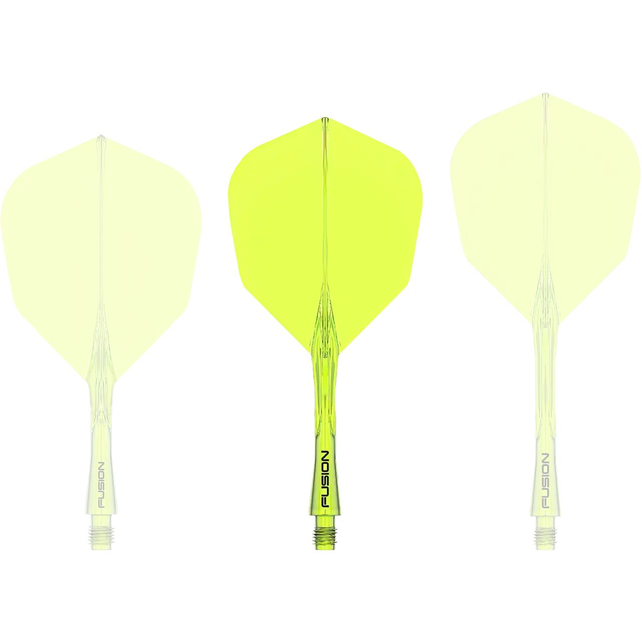 Fusion Integrated Flight & Shaft Yellow | Winmau