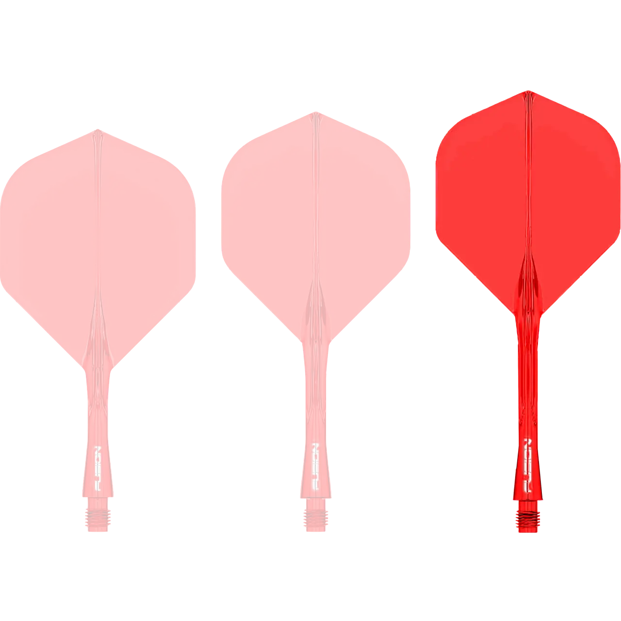 Fusion #2 Hedfan a Siafft Integredig Coch | Winmau