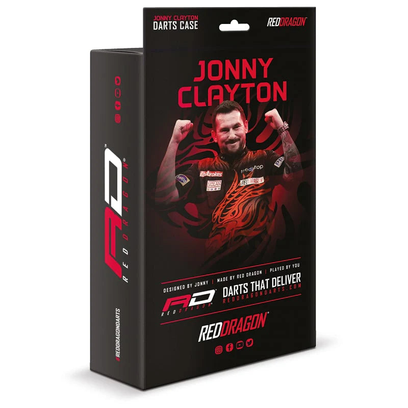 Jonny Clayton "Dragon" Super Tour Dart Case | Red Dragon