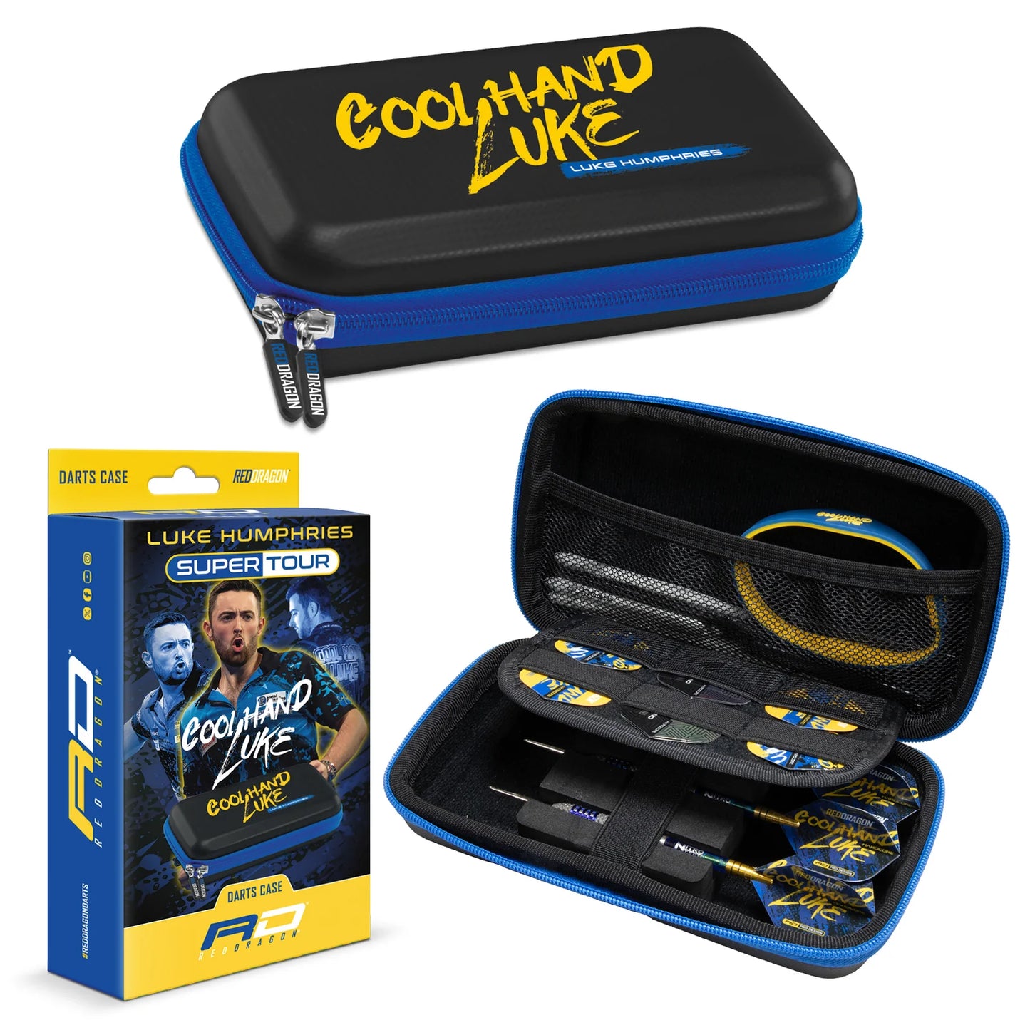 Luke Humphries Super Tour Darts Case | Red Dragon
