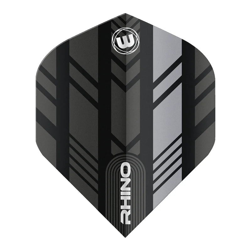 Black & Grey Rhino Standard Flights | Winmau