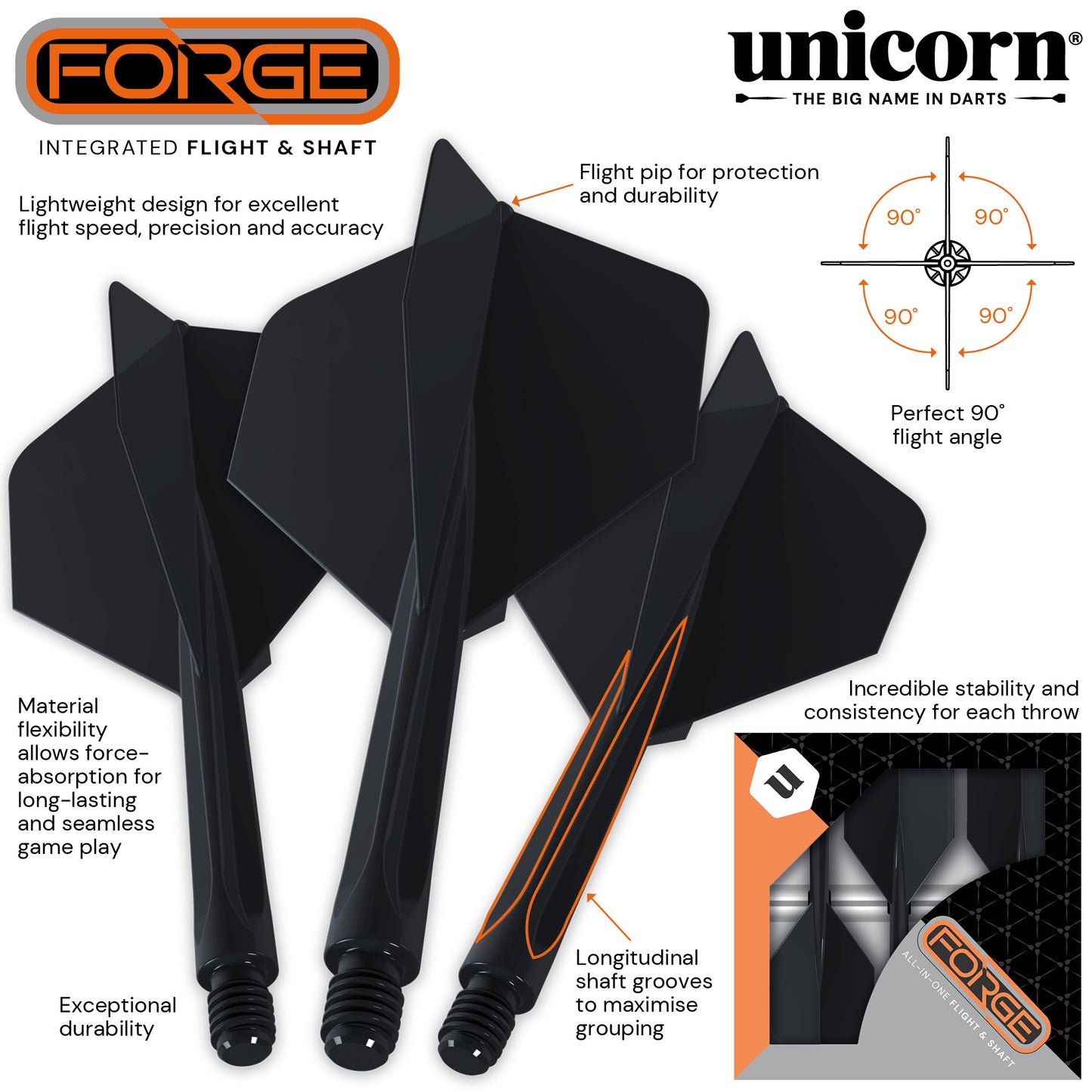 Forge All In One Flight & Shaft | Unicorn