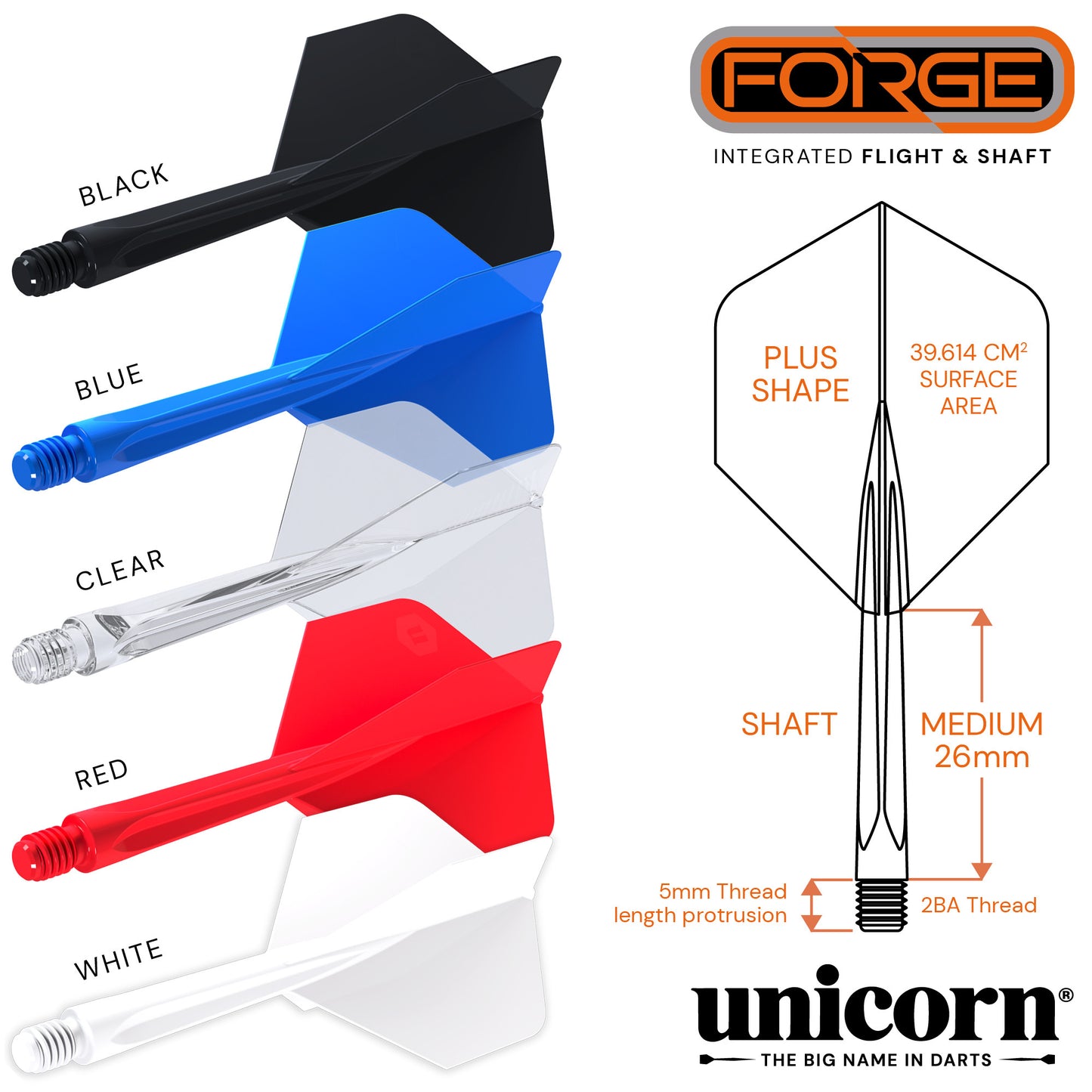 Forge All In One Flight & Shaft | Unicorn