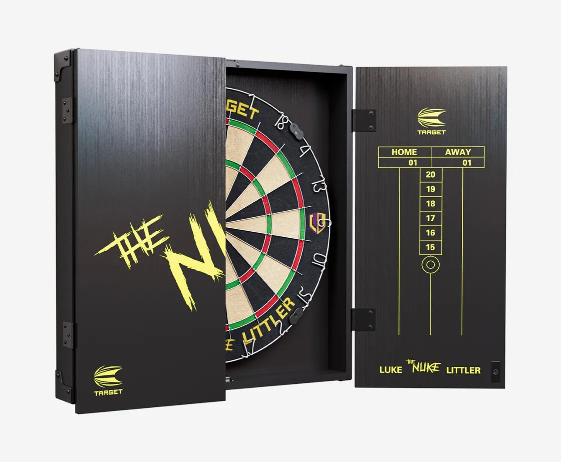 Luke Littler Cabinet & Dartboard Set | Target
