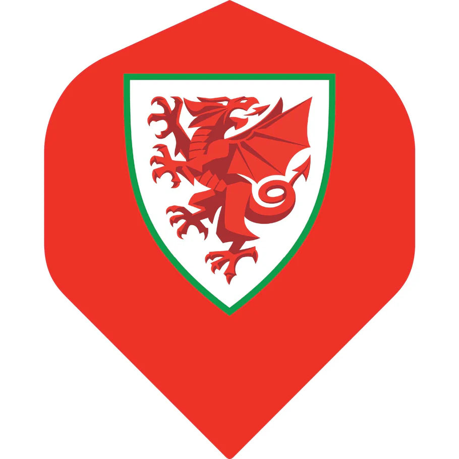 Wales Football Standard Dart Flights | Wales FA