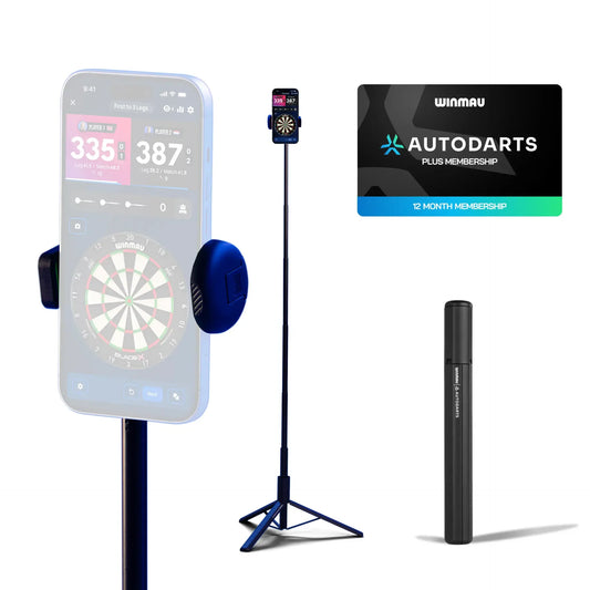 Autodarts Device Stand + 12 Month PLUS Subscription Bundle | Winmau
