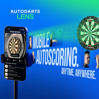 Autodarts Device Stand + 12 Month PLUS Subscription Bundle | Winmau