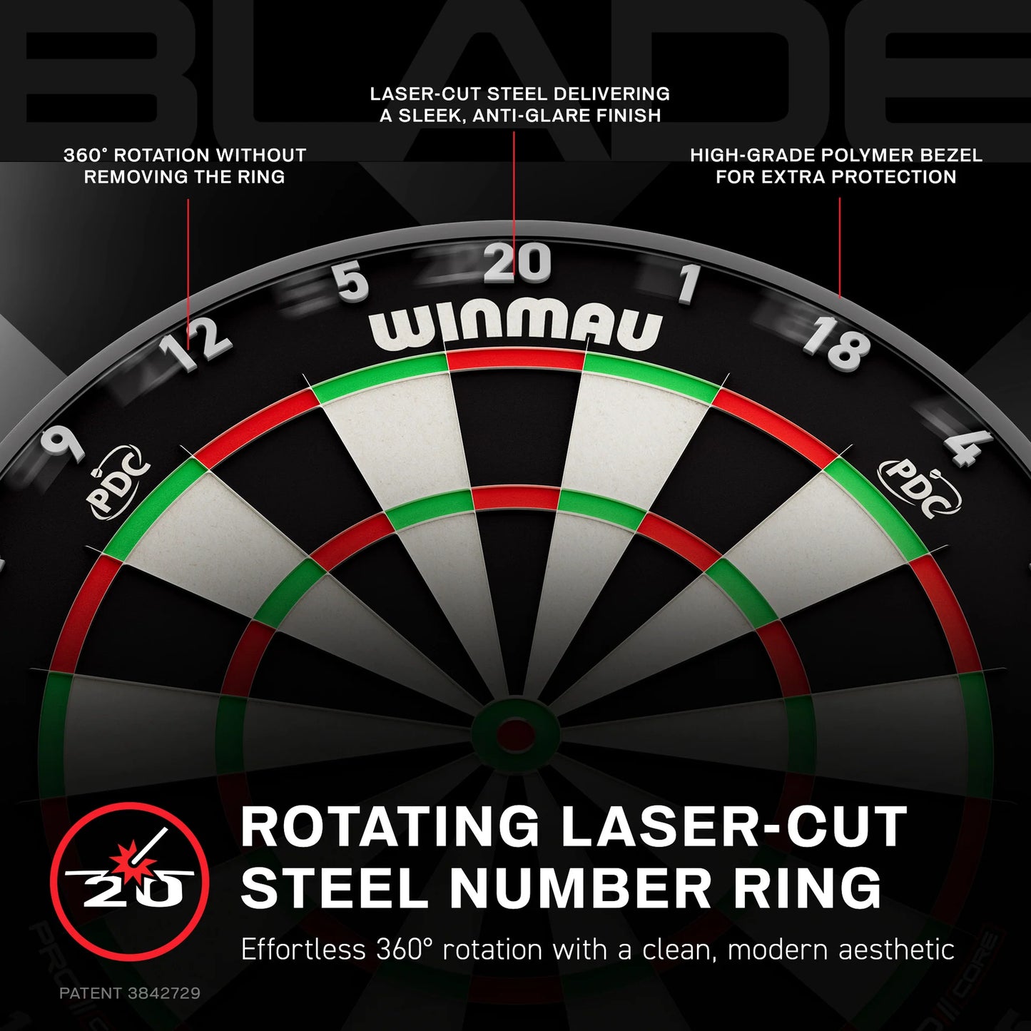 Blade X ProCore - Official Dartboard of the PDC | Winmau