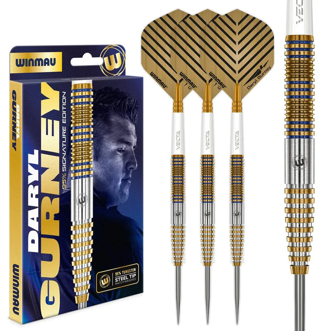 Daryl Gurney Signature Edition Steel Tip Darts | Red Dragon