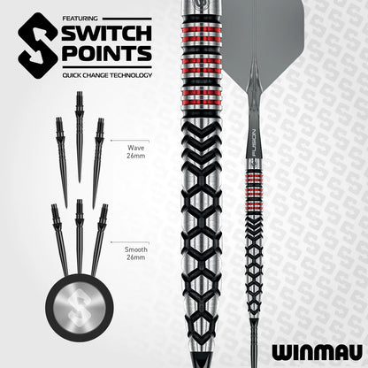 Fornax Switch Point Darts - Tapered | Winmau