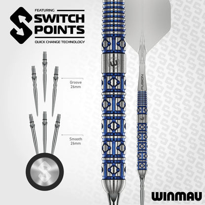 Lunaris Switch Point Darts - Parallel | Winmau