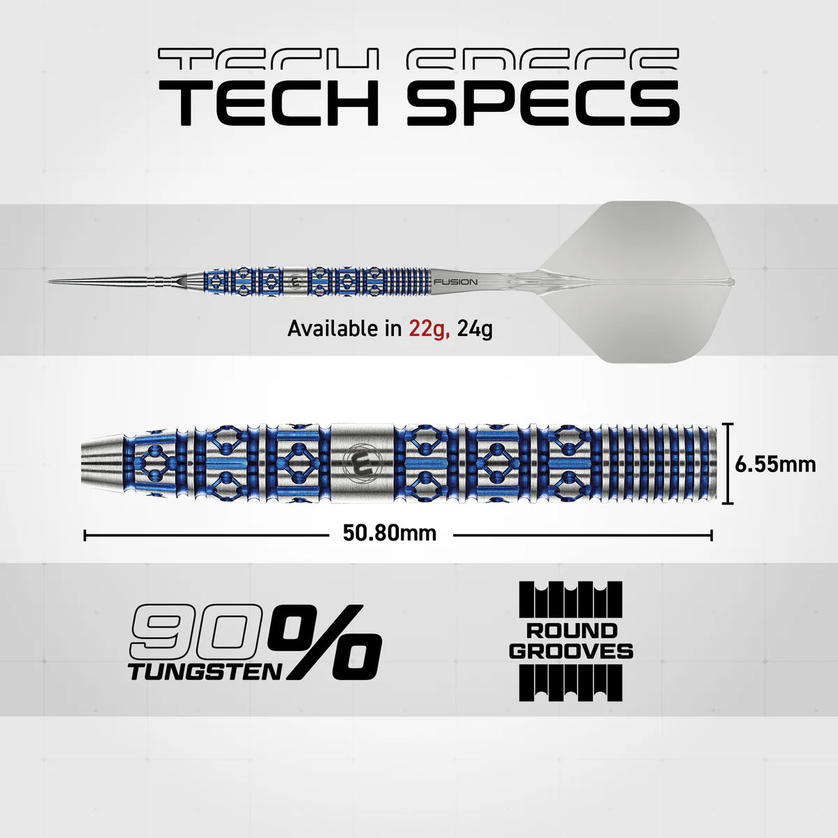Lunaris Switch Point Darts - Tapered | Winmau