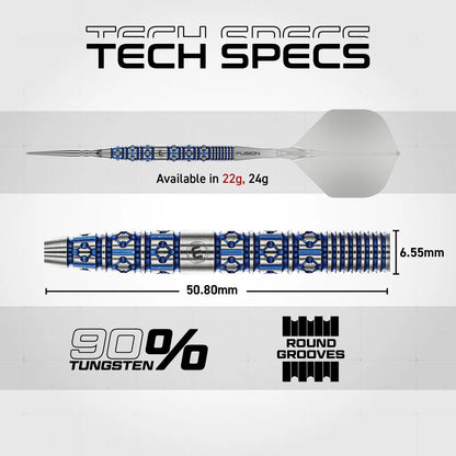 Lunaris Switch Point Darts - Tapered | Winmau